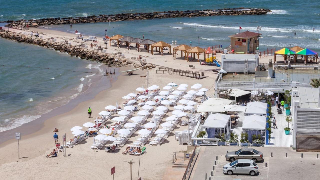Studio & Apartments On The Beach By Aspentlv Tel Aviv Ngoại thất bức ảnh
