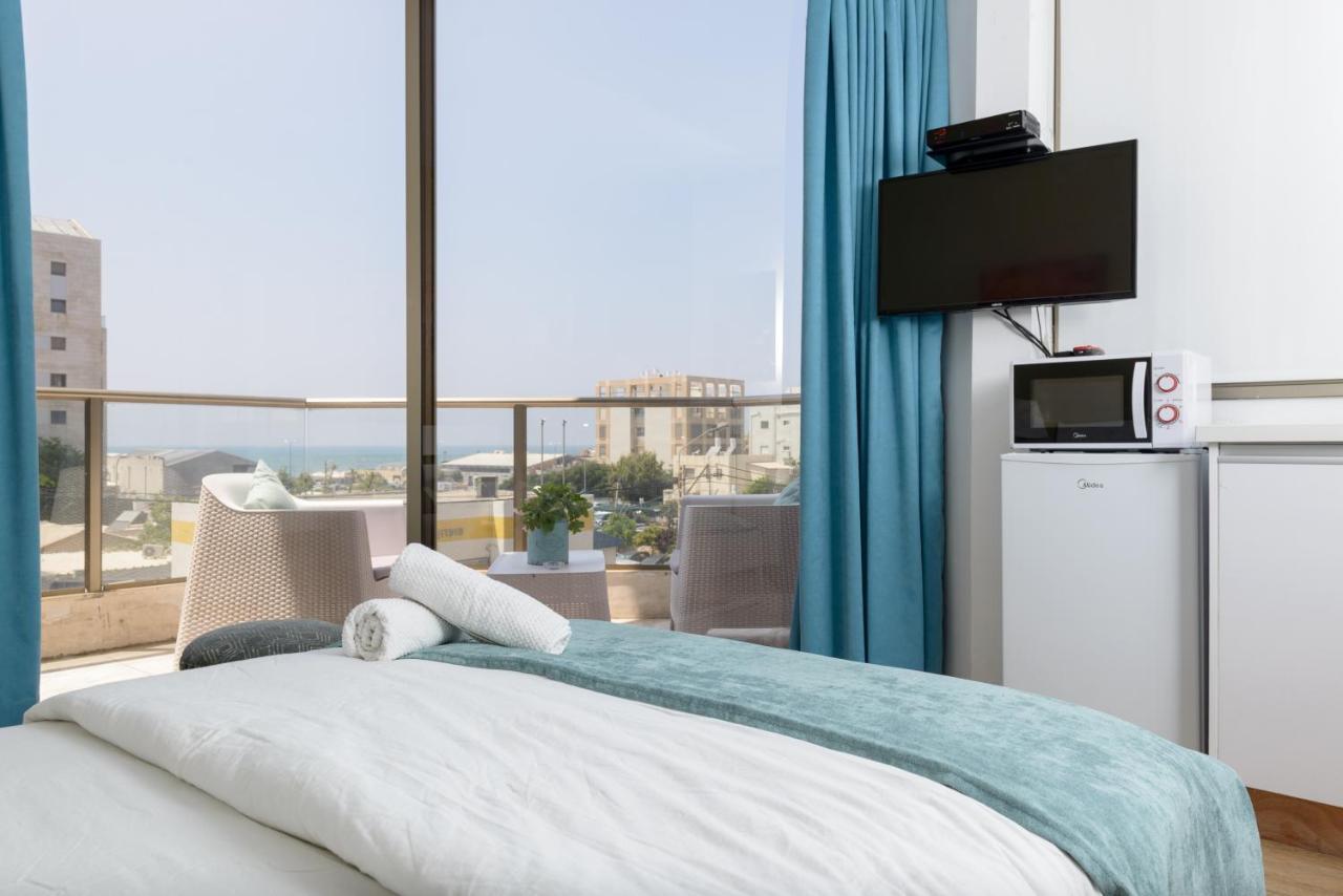 Studio & Apartments On The Beach By Aspentlv Tel Aviv Ngoại thất bức ảnh